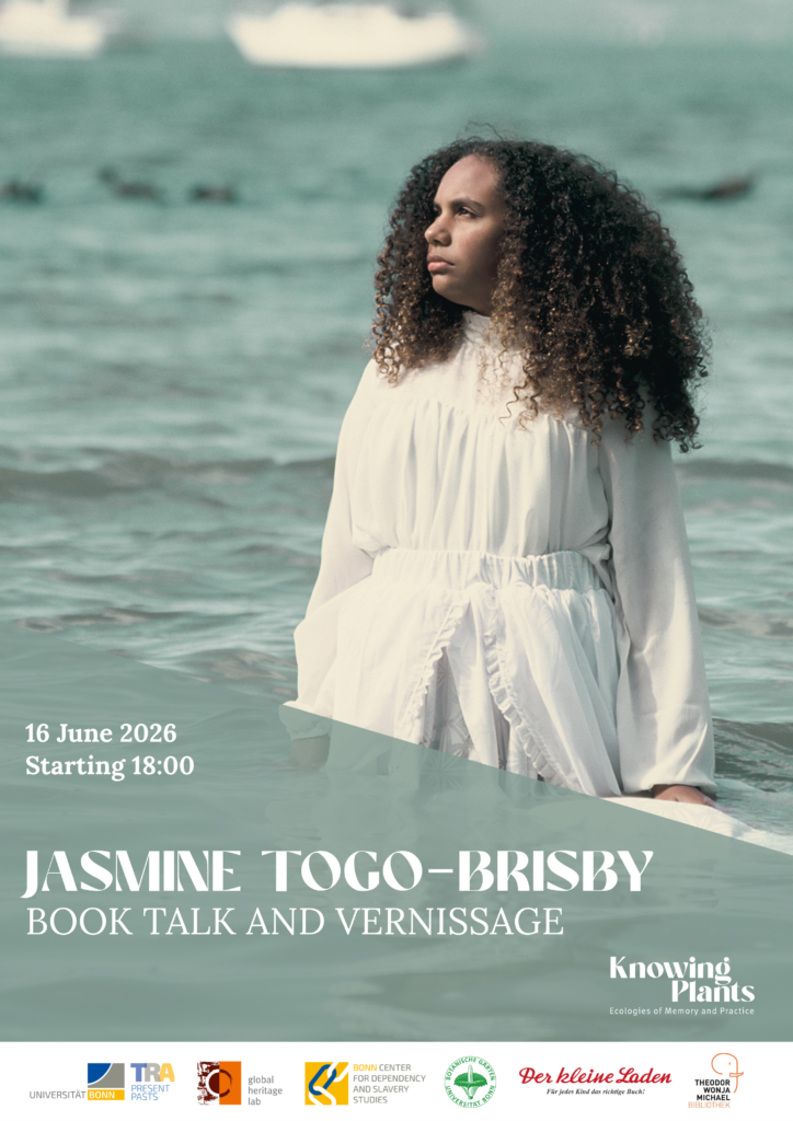 What memories does water hold? Drawing on her own family history, Jasmine Togo-Brisby’s exhibition Liquid Archive explores memory, colonial histories, and healing. Through photographs and the video work Mother Tongue (2020), she creates an immersive experience.
